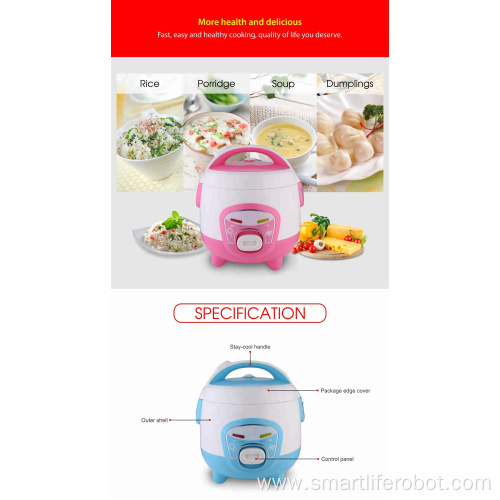 Electric 1.6L Rice Cooker with accessories